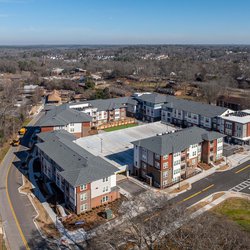 beautiful exterior view at The View at NoDa located in Atlanta, GA.
